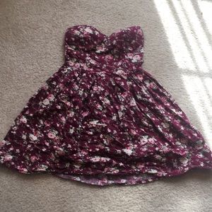 Floral mini dress